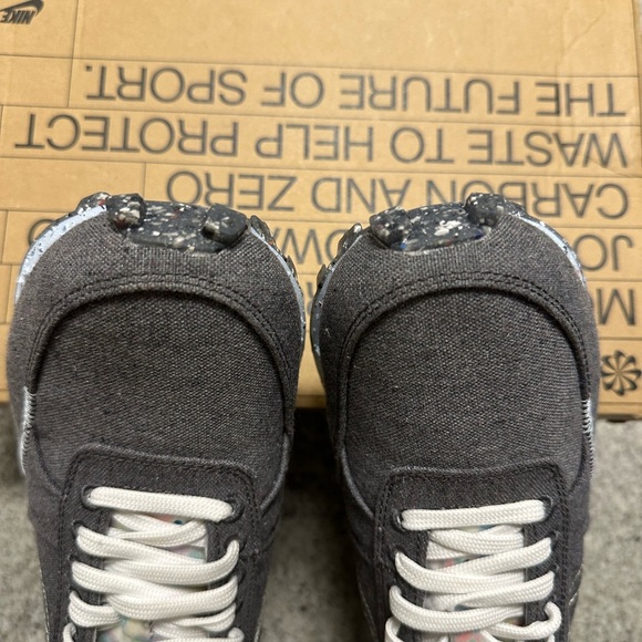 Nike Daybreak DBreak Type Recycled Canvas Iron Grey/Barely Volt White size 9.5 - Picture 4 of 14